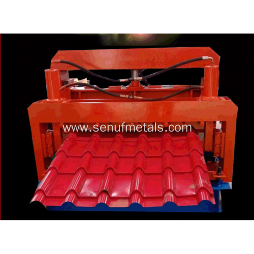 Roof Panel Ridge Cap Roll Forming Machine